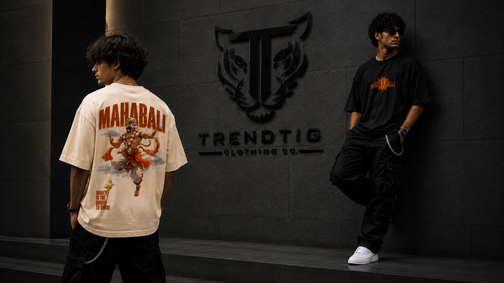TrendTig — graphic tees, anime drops and custom prints campaign shoot